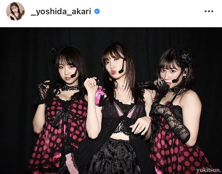 ※吉田朱里オフィシャルInstagram(_yoshida_akari)のスクリーンショット