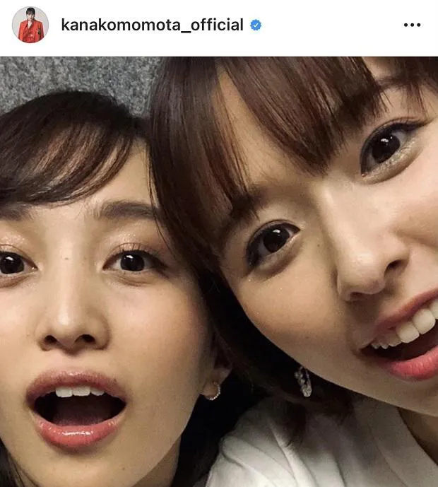 ※百田夏菜子公式Instagram(kanakomomota_official)より