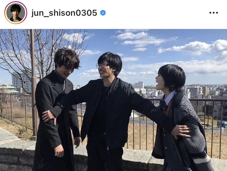 ※志尊淳オフィシャルInstagram(jun_shison0305)のスクリーンショット