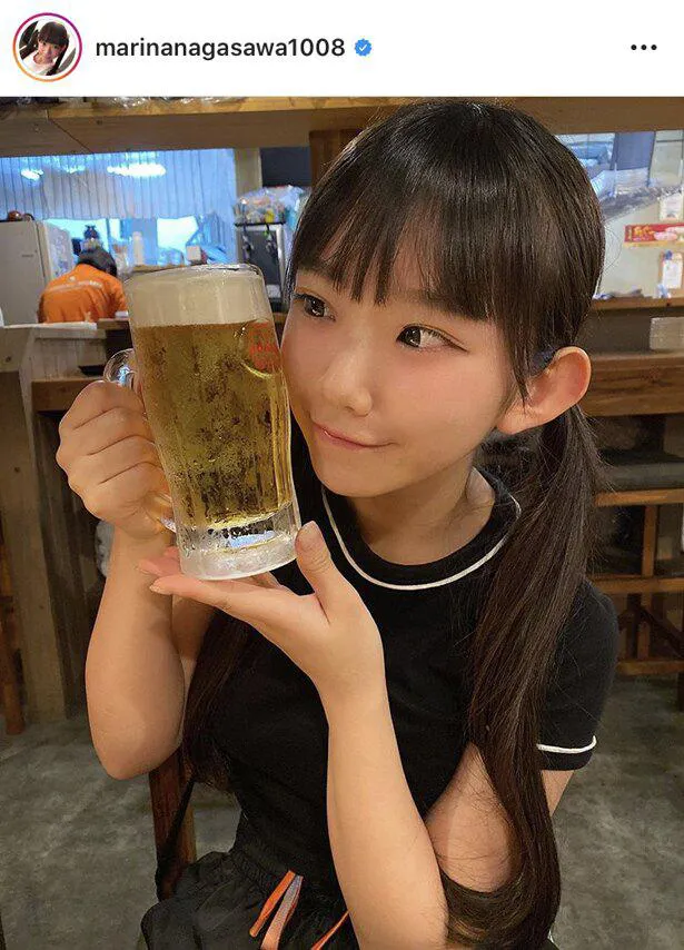 ※画像は、長澤茉里奈(marinanagasawa1008)オフィシャルInstagramのスクリーンショット