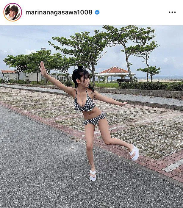 ※画像は、長澤茉里奈(marinanagasawa1008)オフィシャルInstagramのスクリーンショット