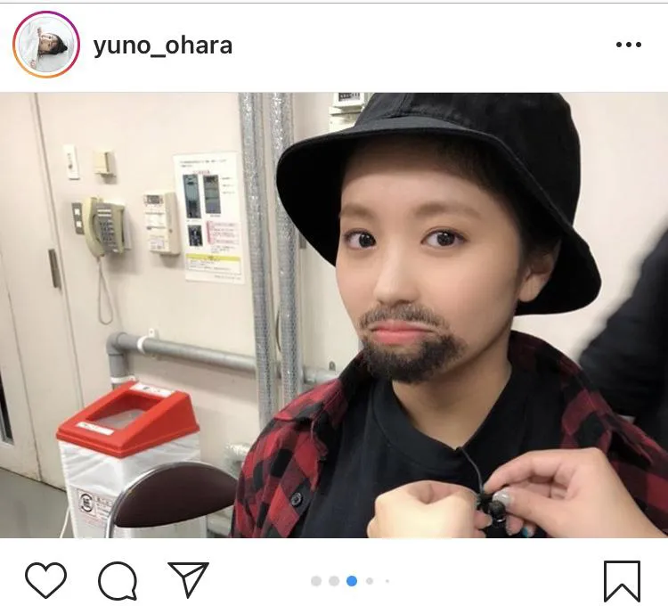 ※画像は大原優乃(yuno_ohara)公式Instagramのスクリーンショット