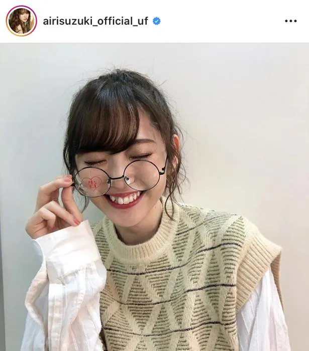 ※画像は、鈴木愛理オフィシャルInstagram(airisuzuki_official_uf)のスクリーンショット