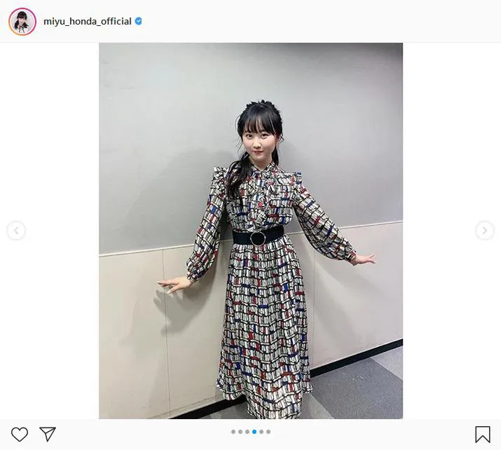 ※画像は本田望結(miyu_honda_official)公式Instagramより