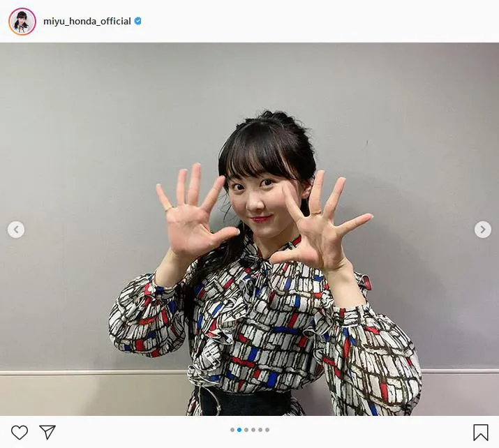 ※画像は本田望結(miyu_honda_official)公式Instagramより