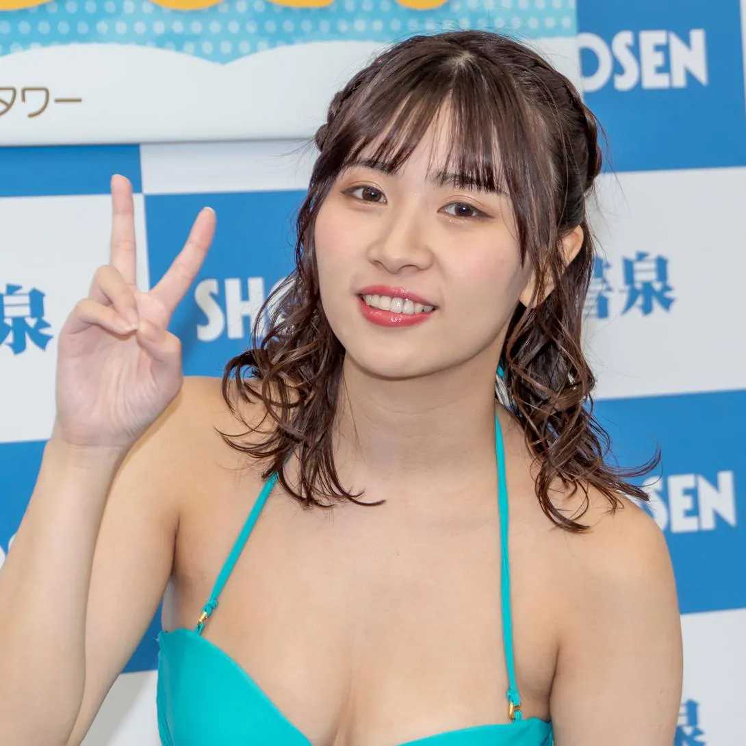 池田ゆうなDVD「ゆうなと君のなつやすみ」(イーネット・フロンティア)取材会より