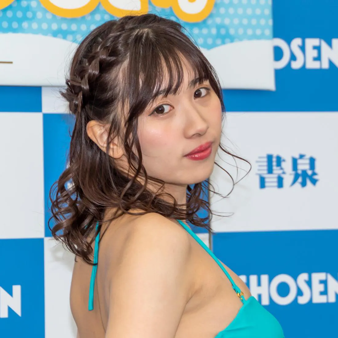 グラビアアイドル池田ゆうながインタビュー取材に応じた