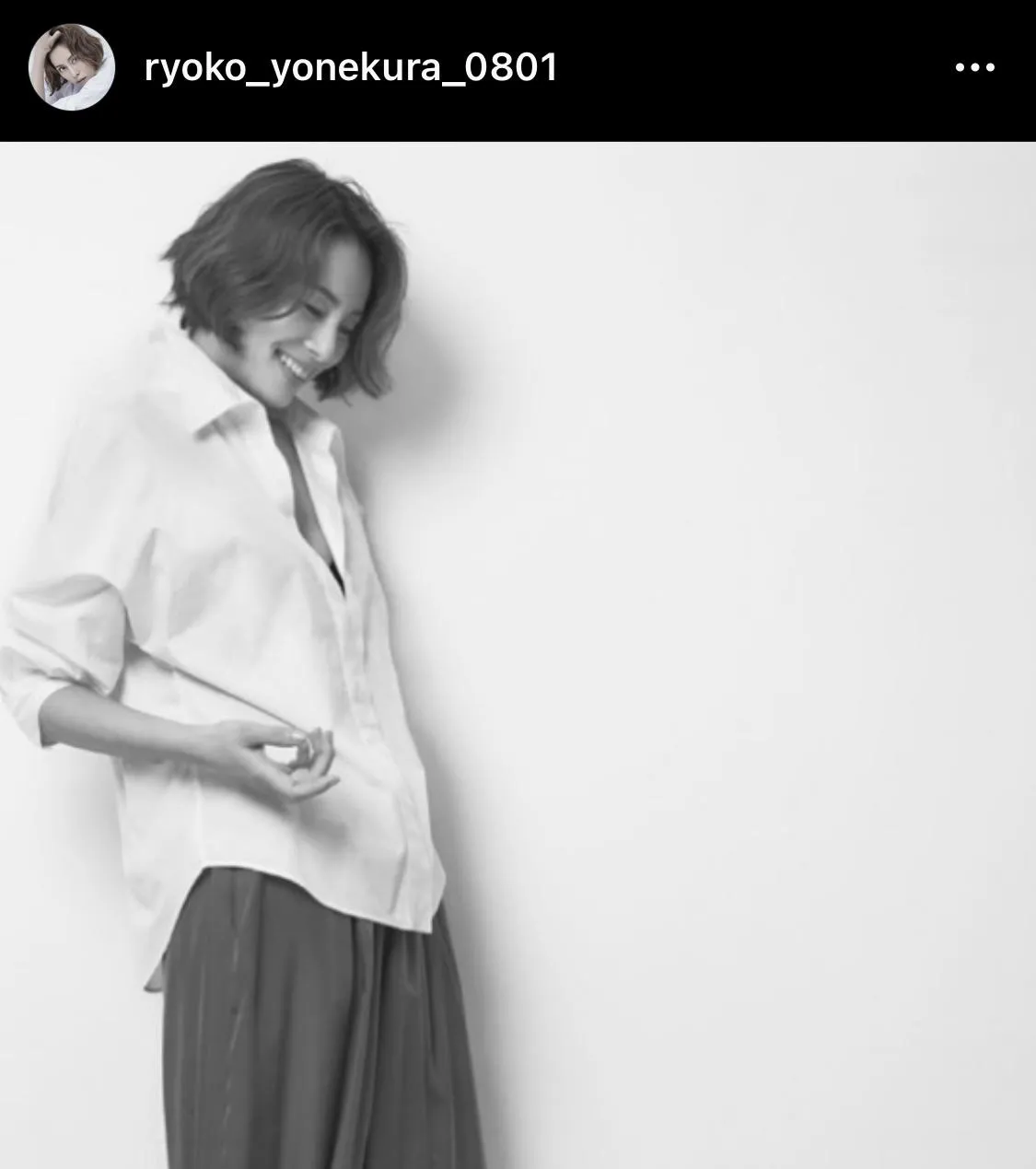 ※米倉涼子オフィシャルInstagram(ryoko_yonekura_0801)より