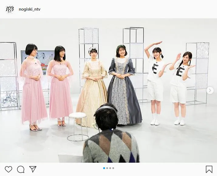 ※画像はノギザカスキッツ(nogiski_ntv)公式Instagramより