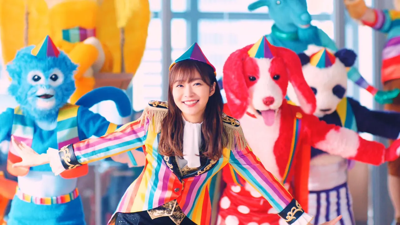 指原莉乃が「Cloud CIRCUS」のTVCM「やってみなサーカス」篇に出演