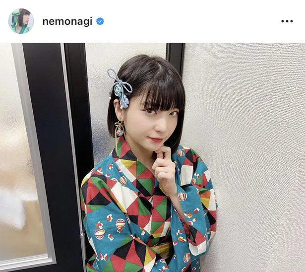 ※画像は、根本凪(nemonagi)オフィシャルInstagramのスクリーンショット