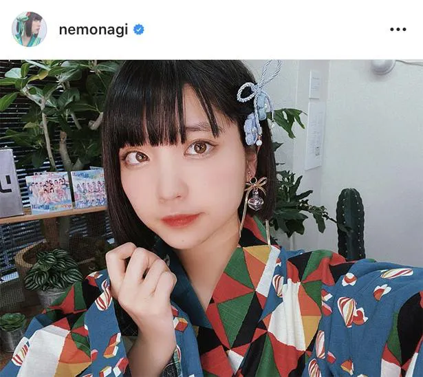 ※画像は、根本凪(nemonagi)オフィシャルInstagramのスクリーンショット