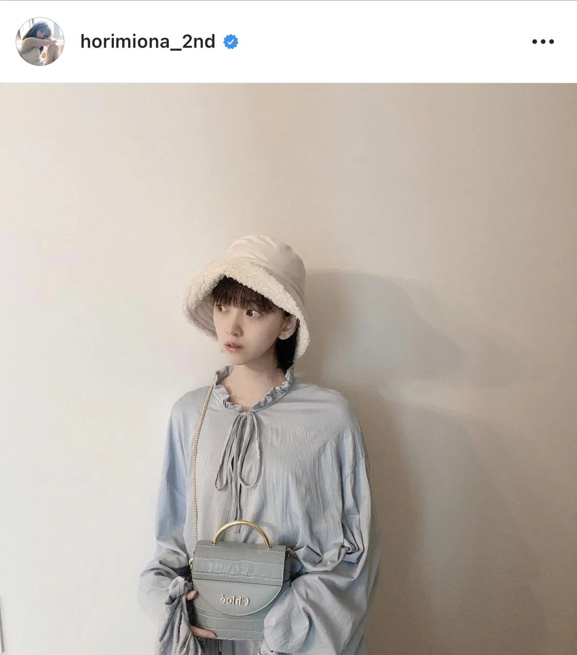 ※堀未央奈公式Instagram(horimiona_2nd)より