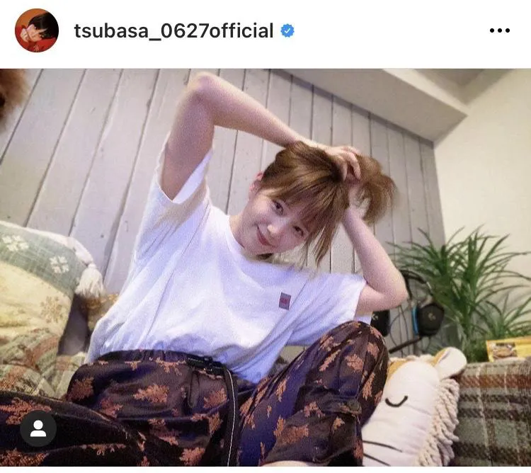 ※本田翼オフィシャルInstagram(tsubasa_0627official)のスクリーンショット