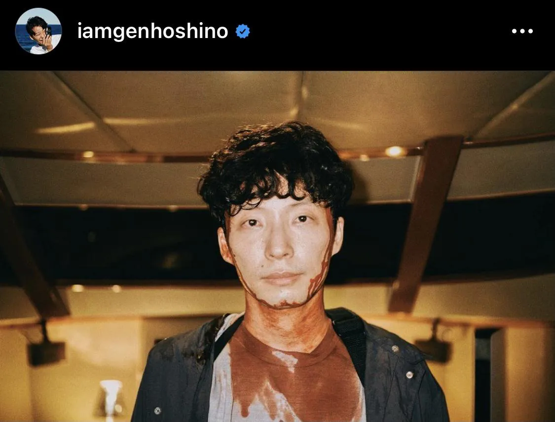 ※星野源オフィシャルInstagram(iamgenhoshino)より