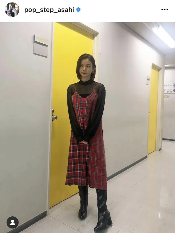 画像 朝日奈央 女スパイ風 私服コーデに反響 おしゃれすぎる 黒似合う 6 11 Webザテレビジョン