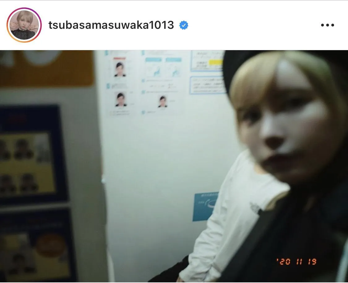 ※益若つばさ公式Instagram(tsubasamasuwaka1013)のスクリーンショット