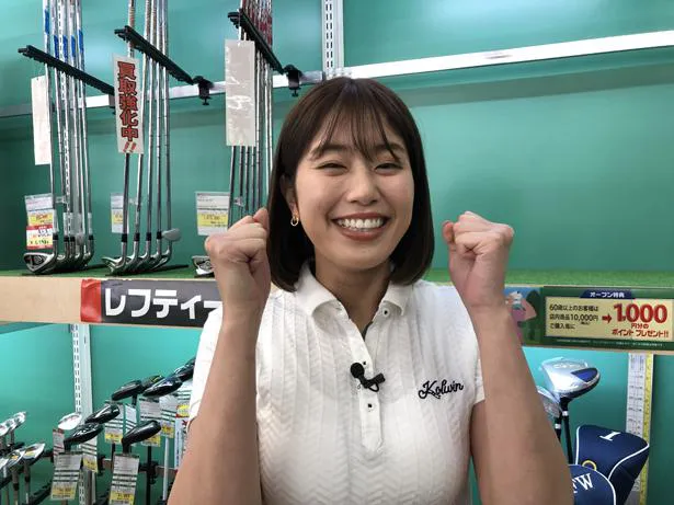 稲村亜美のゴルフ動画企画「ドラコン女王への道」第4話が、テレビ朝日の公式YouTubeチャンネル「動画、はじめてみました」で配信スタート