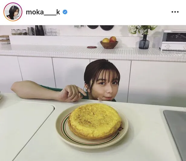  ※上白石萌歌オフィシャル公式Instagram(moka____k)のスクリーンショット