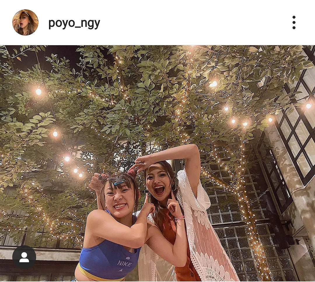 ※画像はゆきぽよ公式Instagram(poyo_ngy)のスクリーンショット