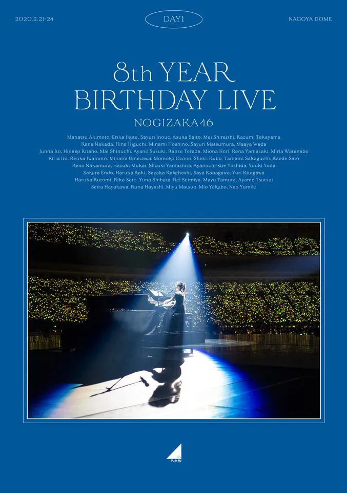 Blu-ray「8th YEAR BIRTHDAY LIVE」DAY1ジャケット写真