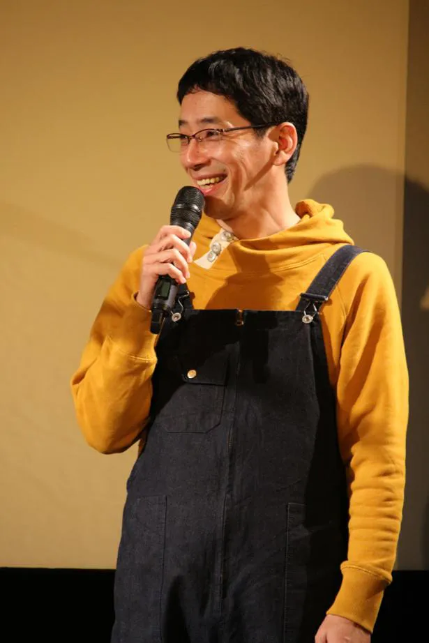 「全作品、どんな形であれ出ていただきたい」という三木孝浩監督に、野間口徹は「僕もそう思っているんですが、皆さんの映画の感想を見ると、『また野間口さん出てる。笑った』とあって(笑)」