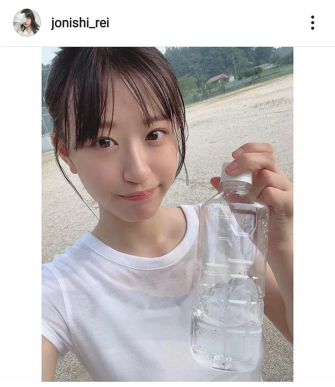 ※画像は上西怜(jonishi_rei)公式Instagramのスクリーンショット