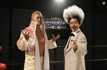 木梨憲武が“ドン・キナシ”に変身!新日本プロレス東京ドーム大会の特別プロモーターに就任