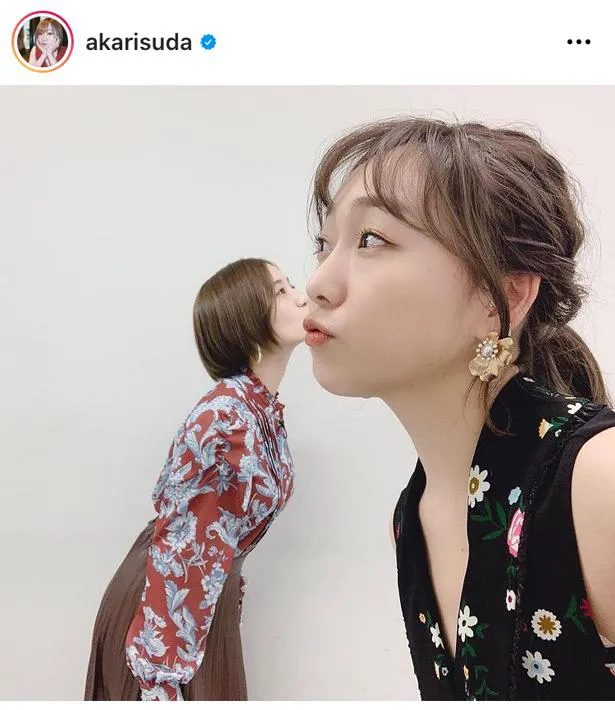 ※須田亜香里公式Instagram(akarisuda)のスクリーンショット