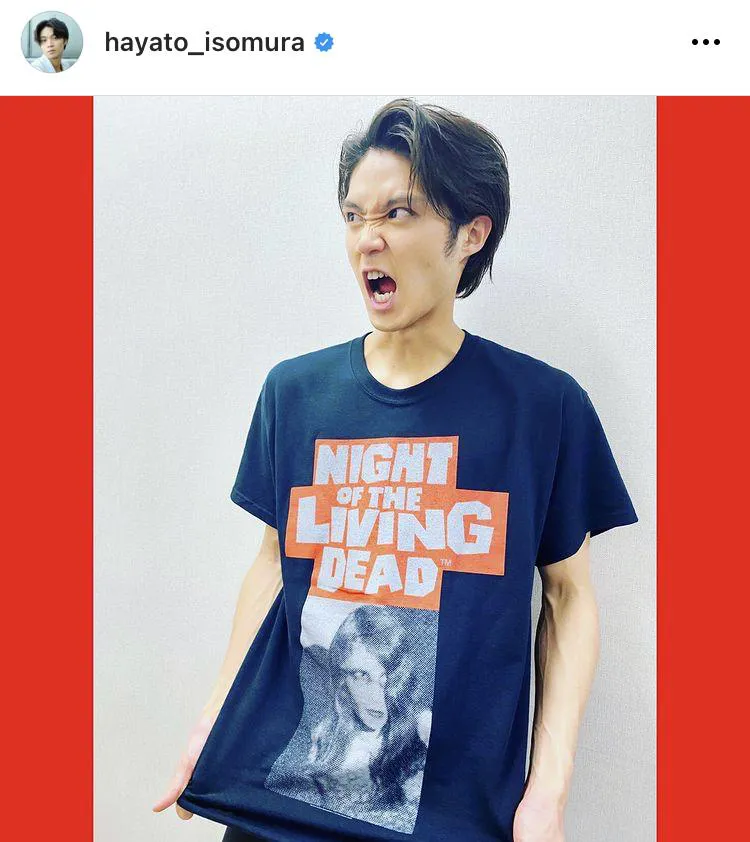 ※磯村勇斗公式Instagram(hayato_isomura)のスクリーンショット