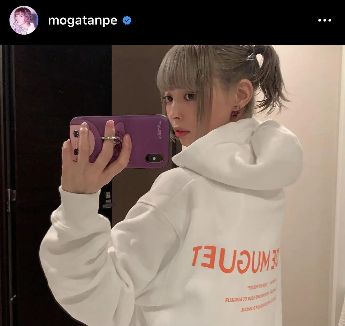 ※最上もがオフィシャルInstagram(mogatanpe)より