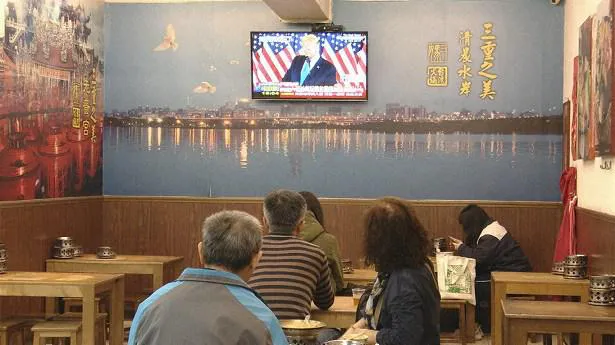 アメリカ大統領選挙を見守る台湾市民