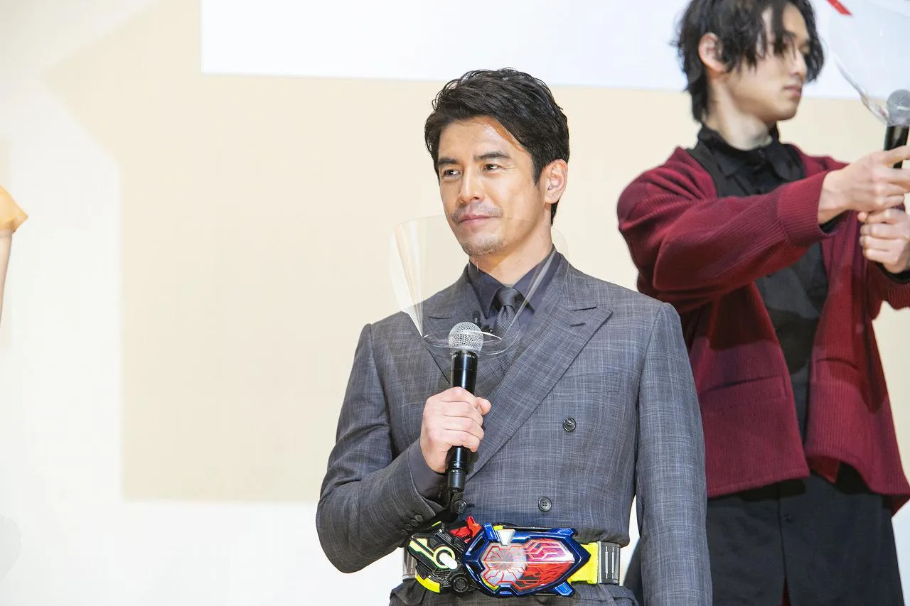 「劇場版 仮面ライダーゼロワン REAL×TIME」完成報告会より