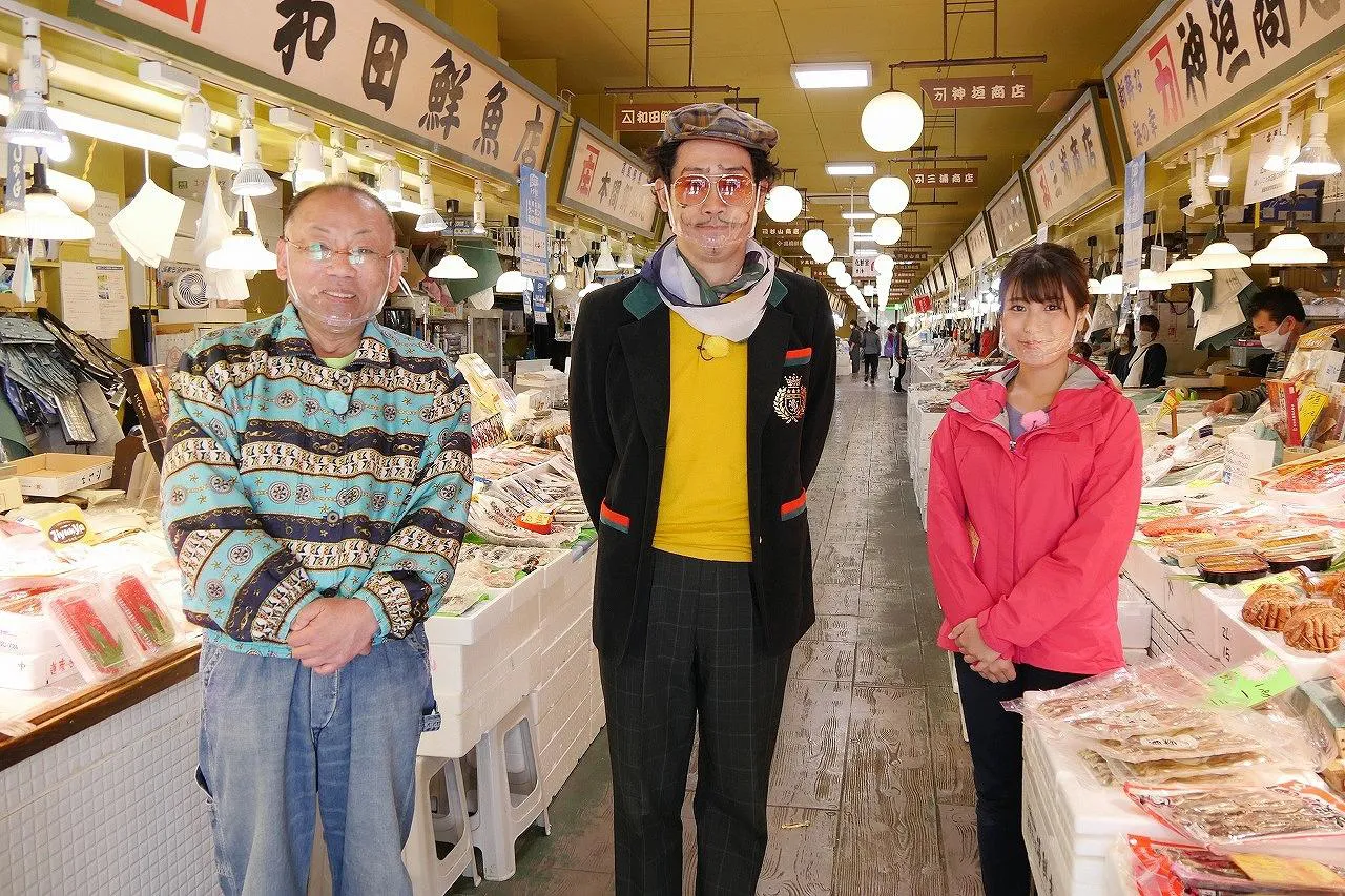伝説の音楽プロデューサー船泉洋三と弟子木村が復活し、水産業を応援する