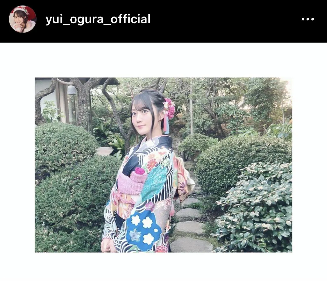 ※小倉唯オフィシャルInstagram(yui_ogura_official)より