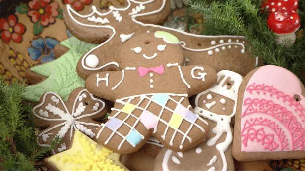クリスマスツリーに飾って楽しむ、チェコのクッキー「ペルニーク」を紹介