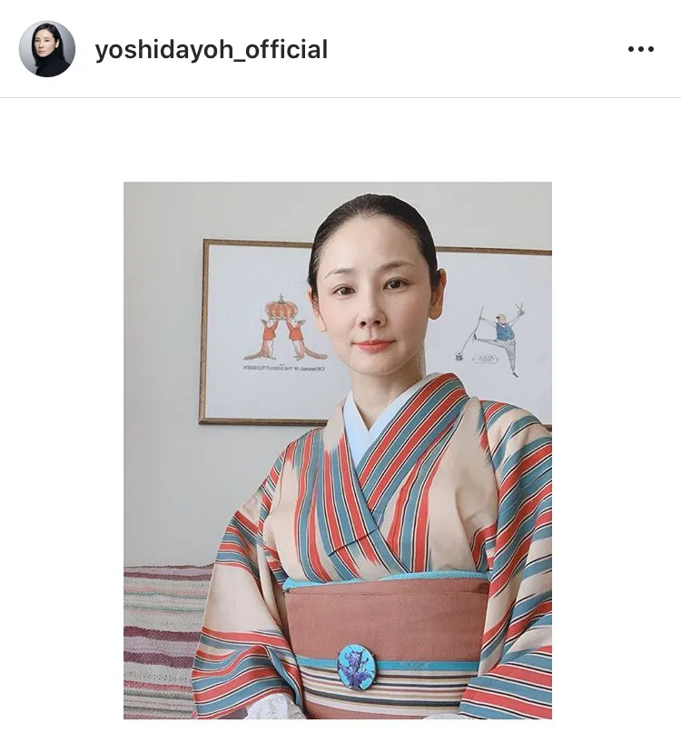 ※画像は吉田羊(yoshidayoh_official)公式Instagramより