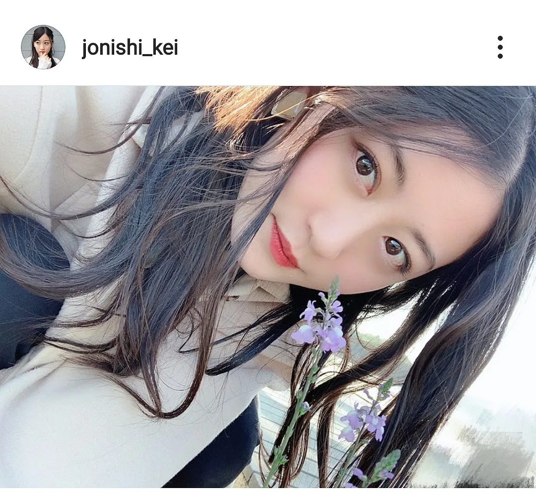 ※画像は上西恵(jonishi_kei)公式Instagramのスクリーンショット