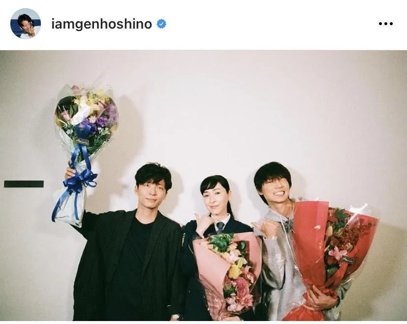 ※星野源公式Instagram(iamgenhoshino)より