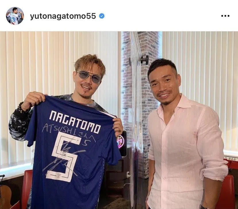 ※画像は長友佑都公式Instagram(yutonagatomo55)より