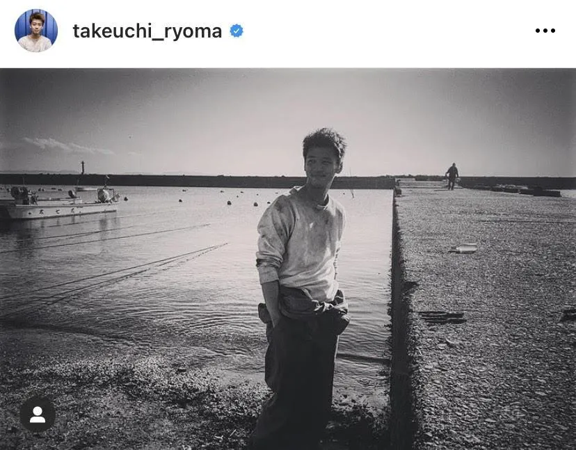 ※竹内涼真オフィシャルInstagram(takeuchi_ryoma)のスクリーンショット