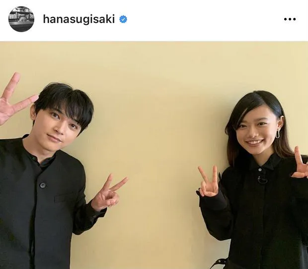 ※杉咲花オフィシャルInstagram(hanasugisaki)のスクリーンショット