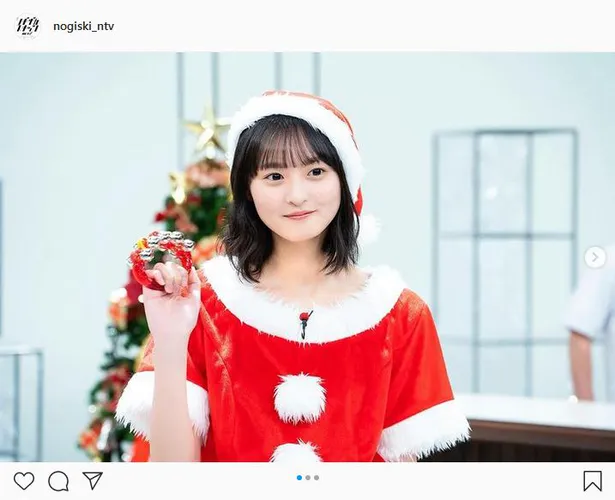 画像 乃木坂46遠藤さくらのサンタ姿にファン悶絶 あまりにも可愛すぎる 2 9 Webザテレビジョン