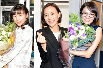 木村佳乃、サプライズに「どうしよう。感極まっちゃって…」3人の母たちがクランクアップ!<恋する母たち>