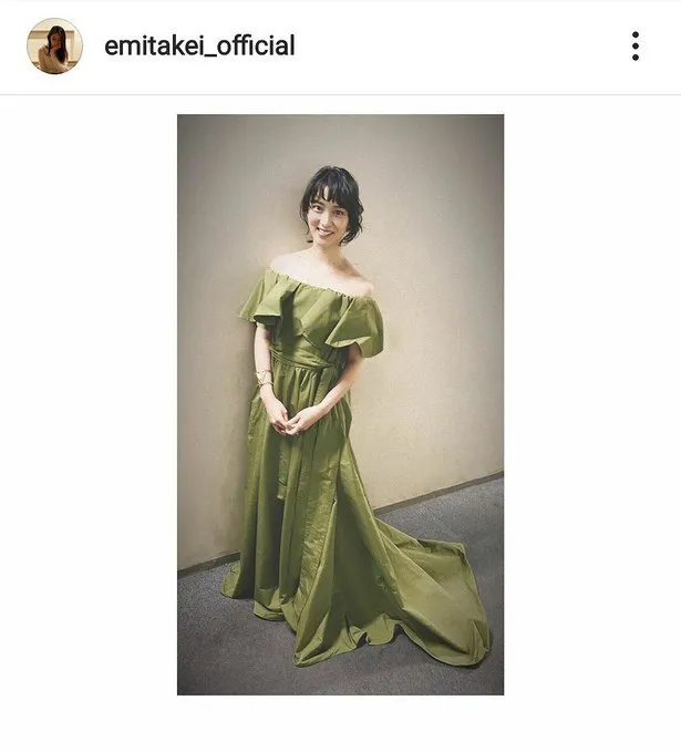 ※画像は武井咲(emitakei_official)公式Instagramのスクリーンショット