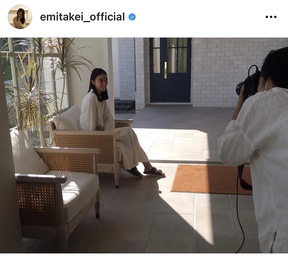 ※画像は武井咲(emitakei_official)公式Instagramのスクリーンショット