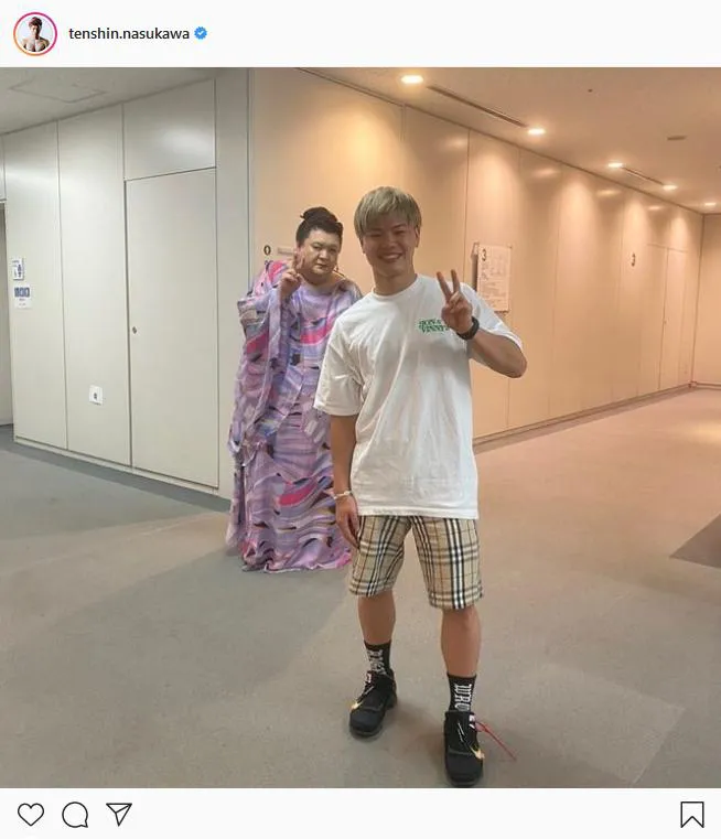 ※画像は那須川天心選手(tenshin.nasukawa)公式Instagramより