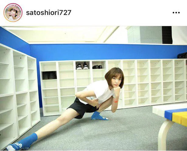 ※佐藤栞里公式Instagram(satoshiori727)のスクリーンショット