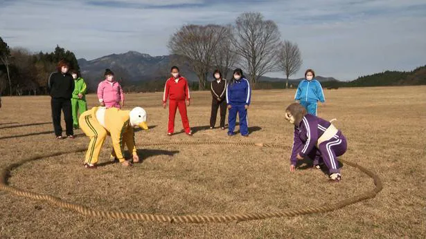 「女芸人一芸合宿」のガチ相撲