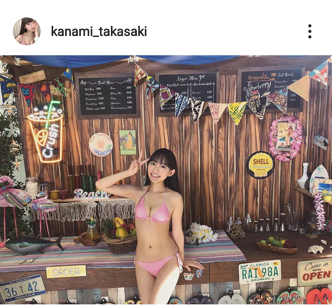 ※画像は高崎かなみ(kanami_takasaki)公式Instagramのスクリーンショット